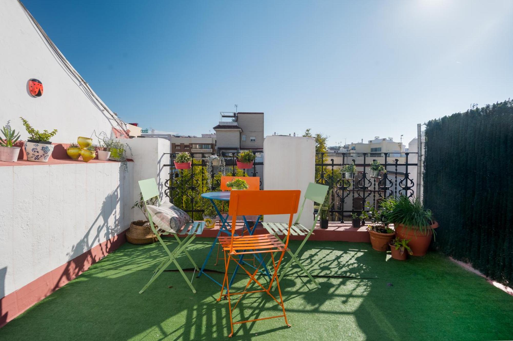 Atico Curtidores Sevilla Bagian luar foto